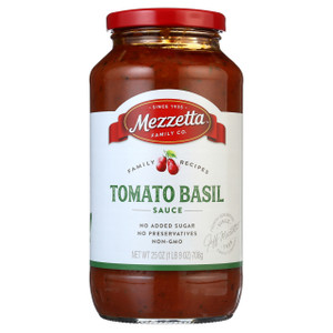 MEZZETTA TOMATO BASIL SAUCE ( 6X25OZ )
