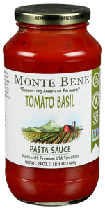 MONTE PSCE TOMATO BASIL ( 6 X 24 OZ )