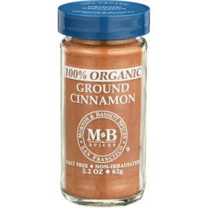 MORTON & BASSETT ORGANIC GROUND CINNAMON ( 3X2.2OZ )