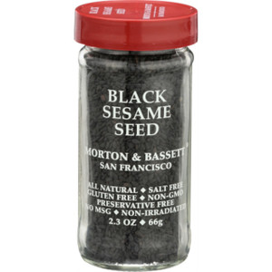 MORTON & BASSETT BLACK SESAME SEEDS ( 3X2.3OZ )
