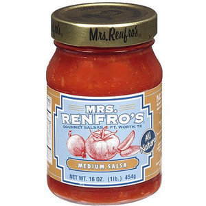 MRS. RENFRO'S MEDIUM SALSA ( 6X16OZ )