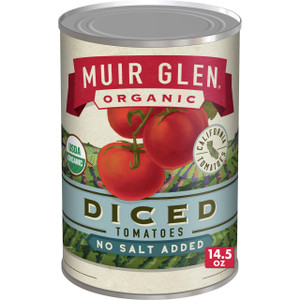 MUIR GLEN DICED TOMATO NO SALT ( 12X14.5 OZ )
