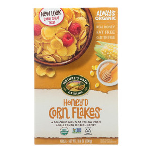 NATURE'S PATH HONEY'D CORN FLAKE CEREAL ( 12X10.6 OZ )