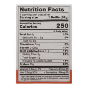 OATOVRNT SHK PB CRUNCH ( 5 X 2.2 OZ )