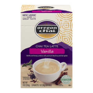 OREGON CHAI DRY MIX VANILLA ( 6X8 CT )