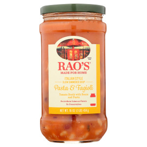 RAOS PASTA FAGIOLI SOUP ( 6 X 16 OZ ) RAOS PASTA FAGIOLI SOUP ( 6 X 16 OZ )