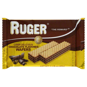 RUGER WAFER CHOCOLATE ( 12 X 2.12 OZ ) RUGER WAFER CHOCOLATE ( 12 X 2.12 OZ )