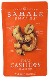 SAHALE SNACKS SAHALE THAI CASHEWS ( 6X4 OZ )