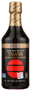 SAN-J TAMARI SOY SAUCE ( 6X20OZ )