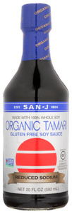 SAN-J ORG TAMARI WHOLE SOY WHEAT FREE RED SALT ( 6X20 OZ )