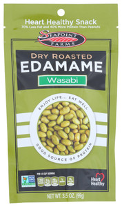 SEAPOINT FARMS WASABI DRY ROASTED EDAMAME ( 12X3.5 OZ )