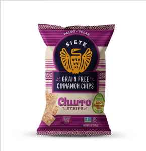 SIETE CHURRO STRIPS CINN ( 12 X 5 OZ )