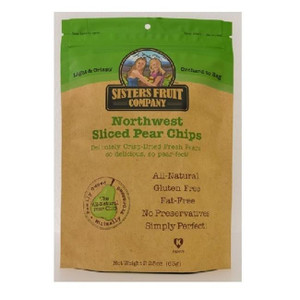 SISTERS FRUIT COMPANY NORTHWEST PEAR CHIPS SLICED ( 12X2.25 OZ )