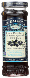 ST. DALFOUR BLACK RASPBERRY 100% FRUIT CONSERVE ( 6X10 OZ )