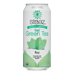 STEAZ ENERGY MINT ICED GREEN TEA ( 12X16 OZ )