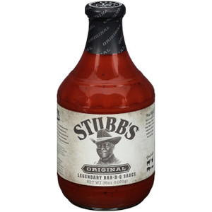 STUBBS ORIGINAL BBQ SAUCE ( 6X36OZ ) STUBBS ORIGINAL BBQ SAUCE ( 6X36OZ )