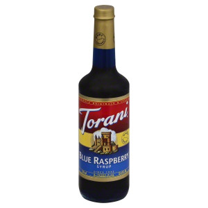 TORANI BLU RASP SYRUP ( 12 X 25.4 OZ )