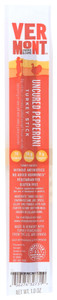VERMONT SMOKE AND CURE STICKS TURKEY UNCURED PEPPERONI ( 24X1 OZ )