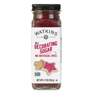 WTKINS RED DECO SUGAR ( 3 X 4.7 OZ )