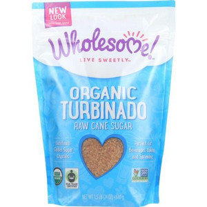 WHOLESOME SWEETENERS TURBINADO RAW SUGAR ( 12X1.5 LB )