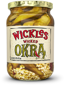 WICKLES WICKED OKRA ( 6 X 16 OZ )