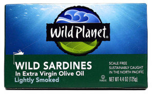 WILD PLANET WILD SARDINES IN EVOO ( 12X4.375 OZ )