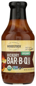 WOODSTOCK BBQ SAUCE, HICKORY ( 12X18 OZ )