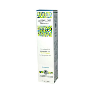 ANDALOU NATURALS CITRUS KOMBUCHA FACIAL CLEANSING GEL ( 1X6 OZ )