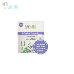 AURA CACIA LAVENDER HARVEST MINERAL BATH ( 6X2.5 OZ ) AURA CACIA LAVENDER HARVEST MINERAL BATH ( 6X2.5 OZ )