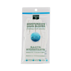 EARTH THERAPEUTICS WHITE MOISTURE GLOVES ( 1X1PAIR ) EARTH THERAPEUTICS WHITE MOISTURE GLOVES ( 1X1PAIR )