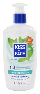 KISS MY FACE COOL MINT MOIST SHAVE ( 1X11 OZ )