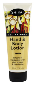 SHIKAI VANILLA HAND & BODY LOTION ( 1X8 OZ )