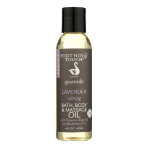 SOOTHING TOUCH BATH, BODY AND MASSAGE OIL LAVENDER ( 1X4 OZ )