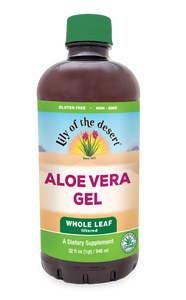 LILY OF THE DESERT WHOLE LEAF ALOE VERA GEL ( 12X32 OZ )