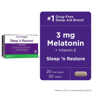 NATROL SLEEP N RESTORE ( 1X20 TAB )