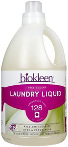 BIOKLEEN FREE & CLEAR LIQUID LAUNDRY ( 1X64OZ ) BIOKLEEN FREE & CLEAR LIQUID LAUNDRY ( 1X64OZ )