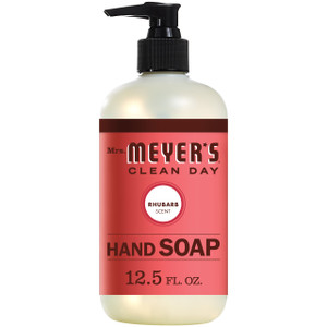 MRS. MEYERS RHUBARB LIQUID HAND SOAP ( 6X12.5 OZ )