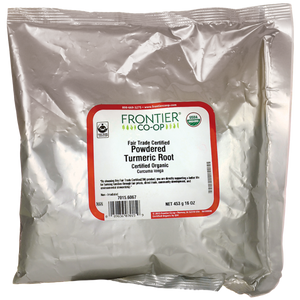 FRONTIER TUMRC ROOT POWDER F/T ( 1X1LB )