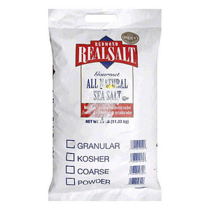 REAL SALT REAL SALT BULK ( 1X25LB )