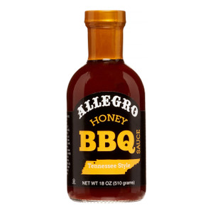 ALLEGRO HONEY BBQ SCE ( 6 X 18 OZ )