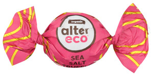 ALTER ECO ORGANIC SEA SALT DARK MILK CHOCOLATE TRUFFLES ( 60X0.42 OZ )