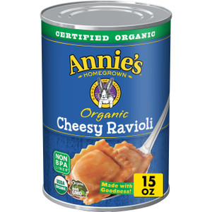 ANNIE'S CHEESY RAVIOLI ( 12X15 OZ ) ANNIE'S CHEESY RAVIOLI ( 12X15 OZ )