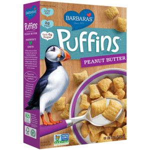 BARBARA'S PEANUT BUTTER PUFFINS ( 12X11 OZ )