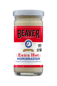 BEAVER EXTRA HOT HORSERADISH ( 12X4 OZ )