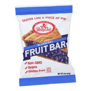 BETTY LOU'S BLUEBERRY FRUIT BARS ( 12X2 OZ )