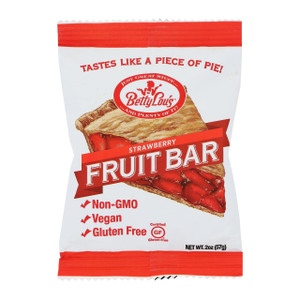 BETTY LOU'S STRAWBERRY FRUIT BARS ( 12X2 OZ )