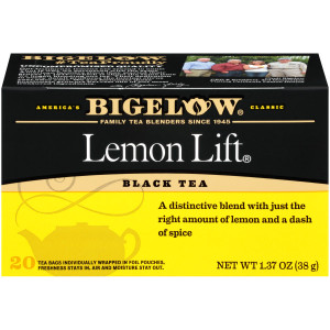 BIGELOW LEMON LIFT TEA ( 6X20 BAG )