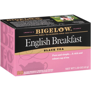 BIGELOW ENGLISH BREAKFAST TEA ( 6X0 BAG )