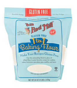 BOBS BKING FLOUR 1 TO 1 ( 4 X 64 OZ )