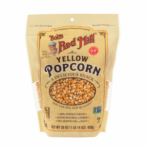 BOBS YELLOW POPCORN ( 4 X 30 OZ )
